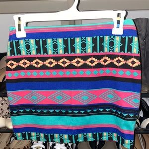 Aztec skirt